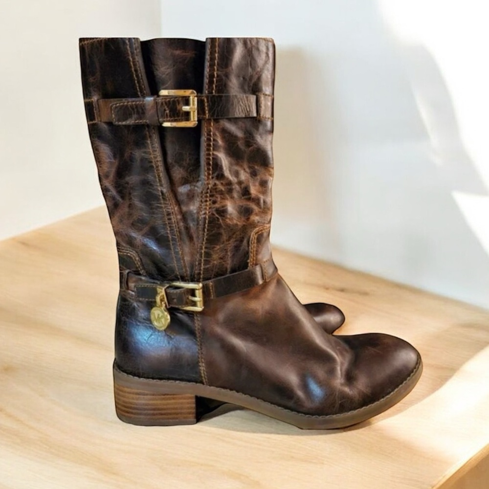Michael Kors Brown Ankle Boots